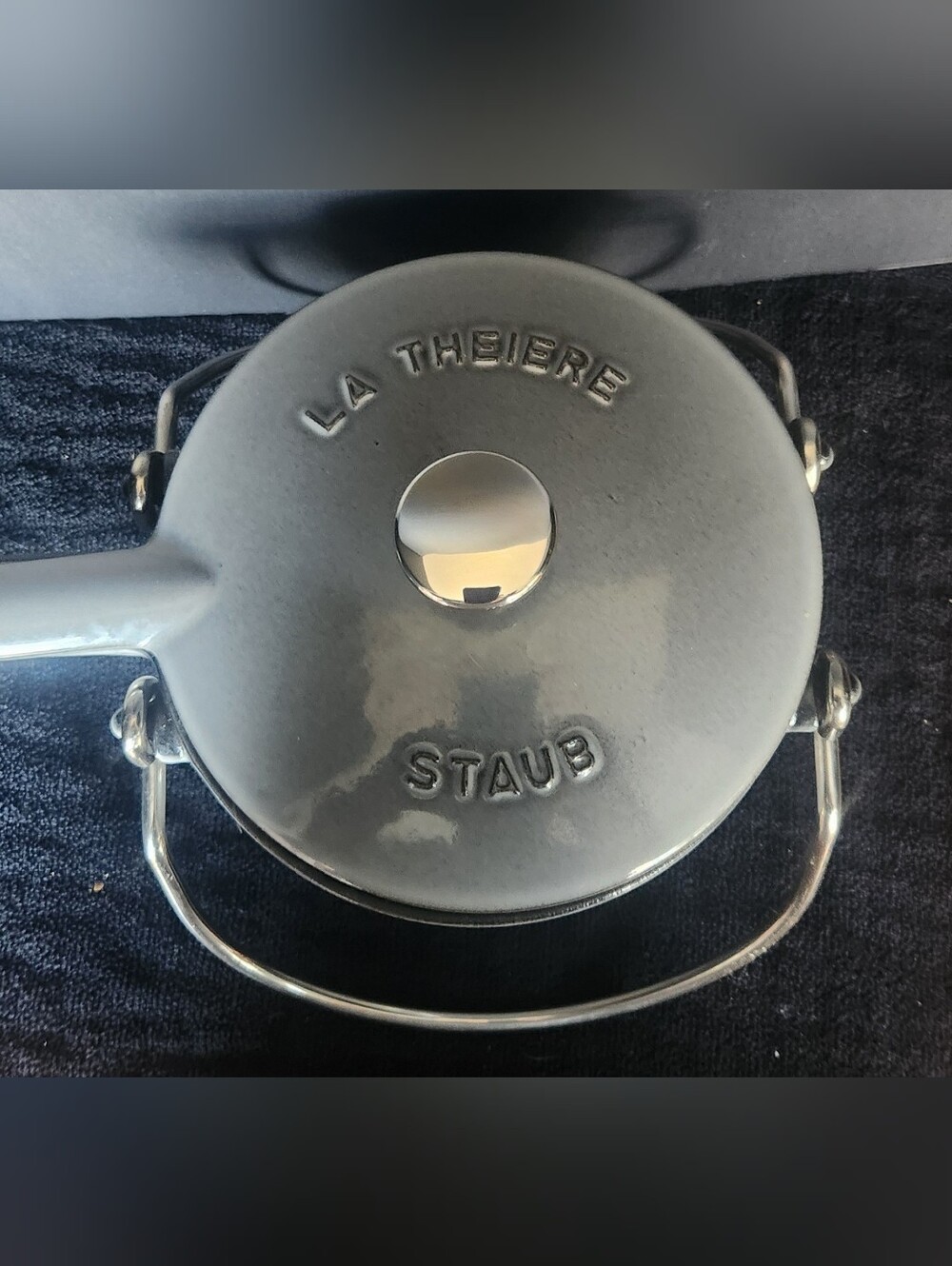 NWOT Staub La Theiere Enameled Cast Iron Tea Pot